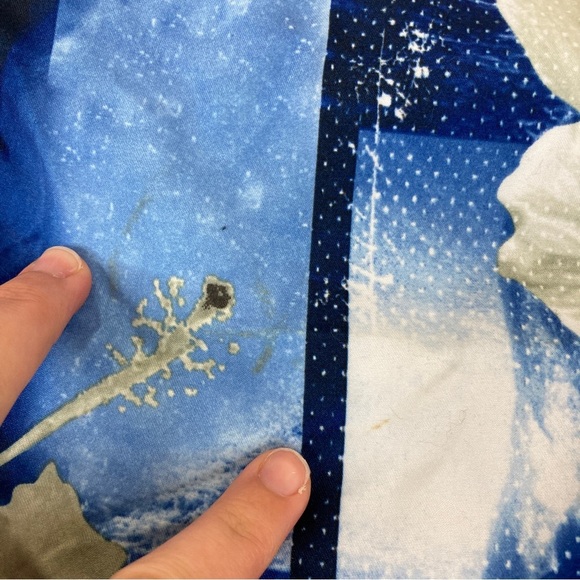 Pacific Surf by Exist | Mens Blue Tropical Floral Board Shorts XXL - Picture 3 of 7